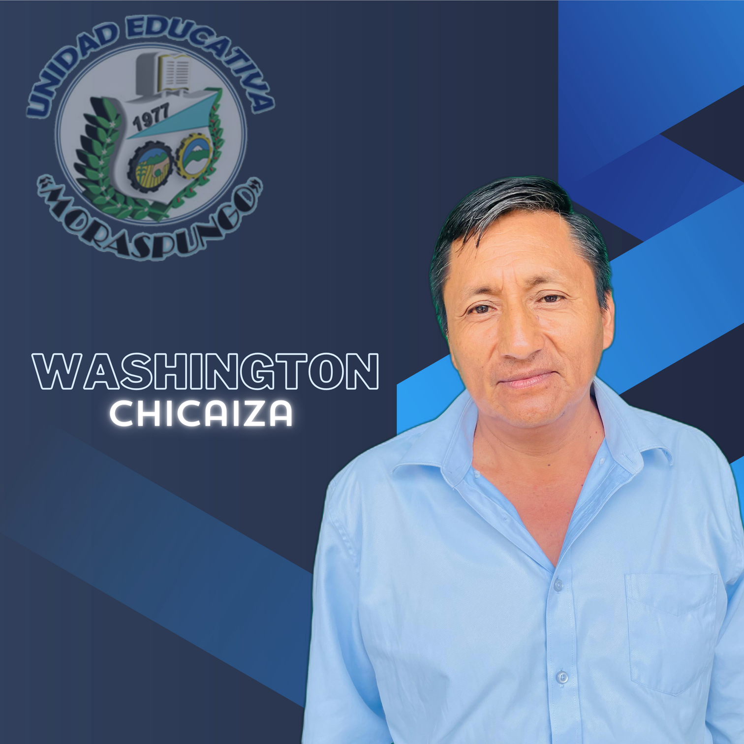 Docente Washington Chicaiza